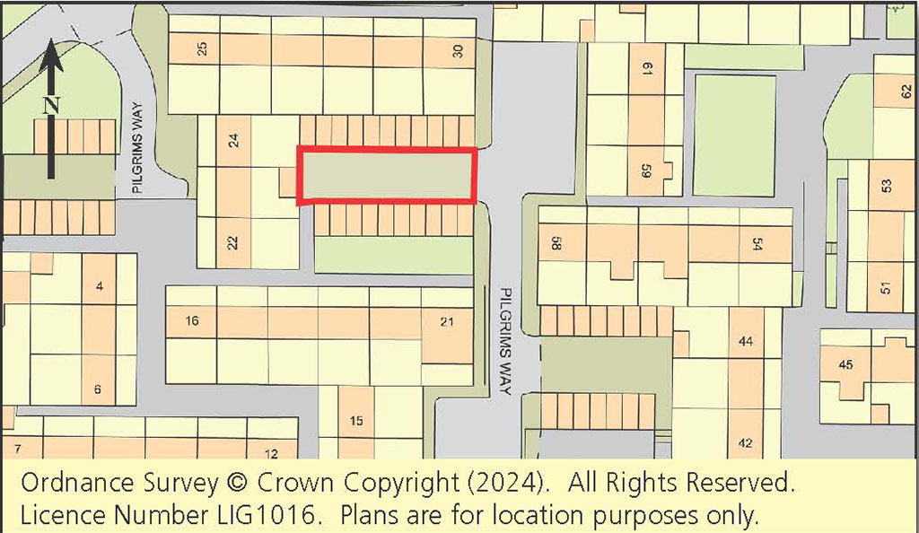 Lot: 153 - FREEHOLD FORECOURT GIVING ACCESS TO GARAGES -